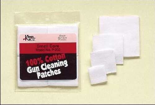 Kleen-Bore Bore Cleaning Patch For .22/.270 Caliber Cotton Flannel Material 100/Pack P201